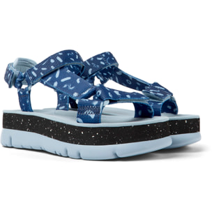 Sandali - CAMPER Oruga Up - Blu - Tessile tecnico (Poliestere riciclato)
