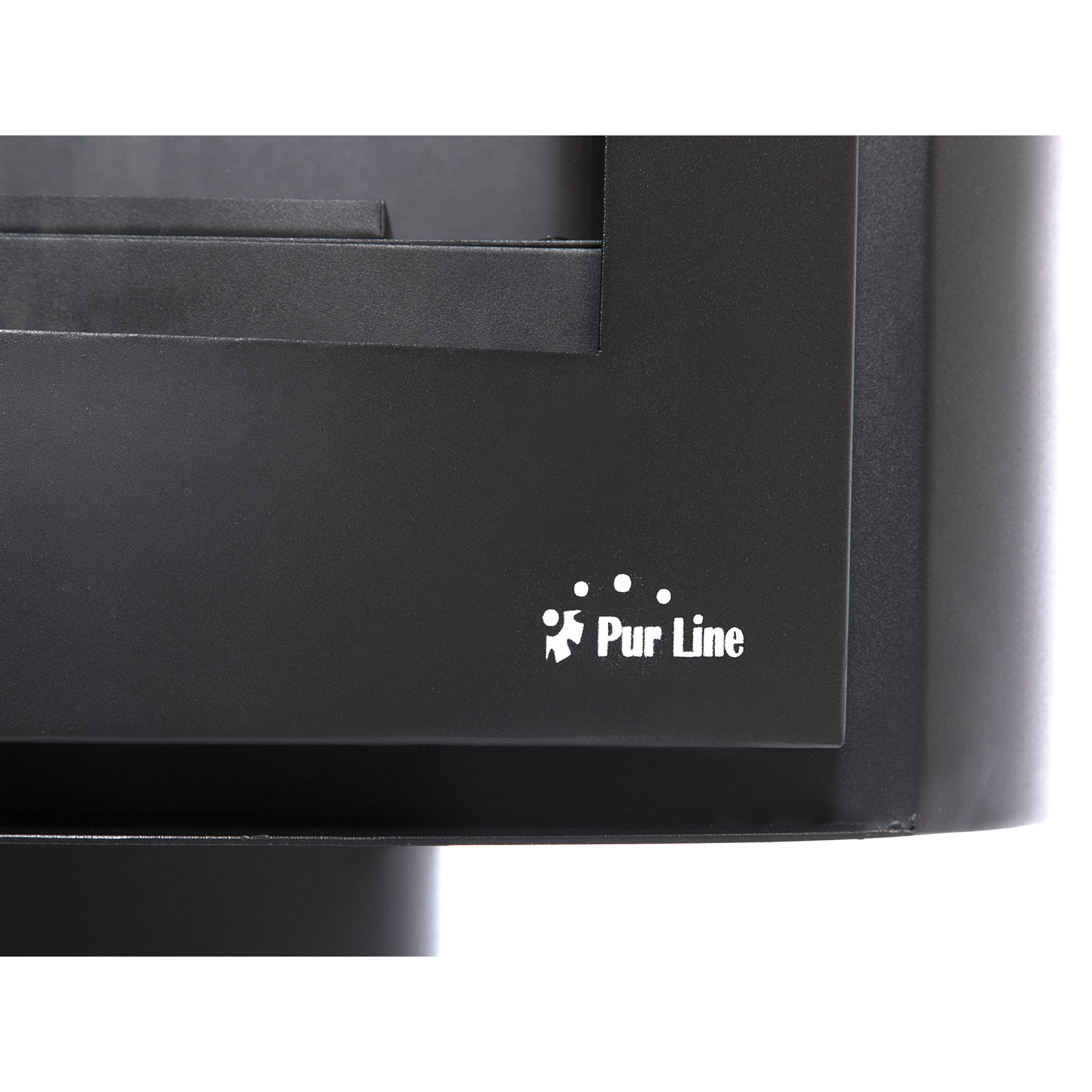 Poêle à l'éthanol en acier carré