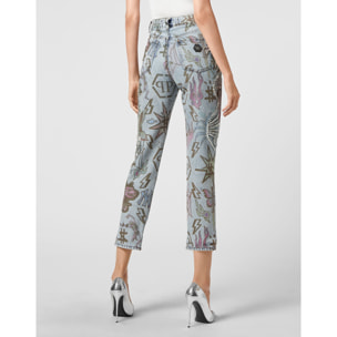 PHILIPP PLEIN Vaqueros Boyfriend Fit MONOGRAM