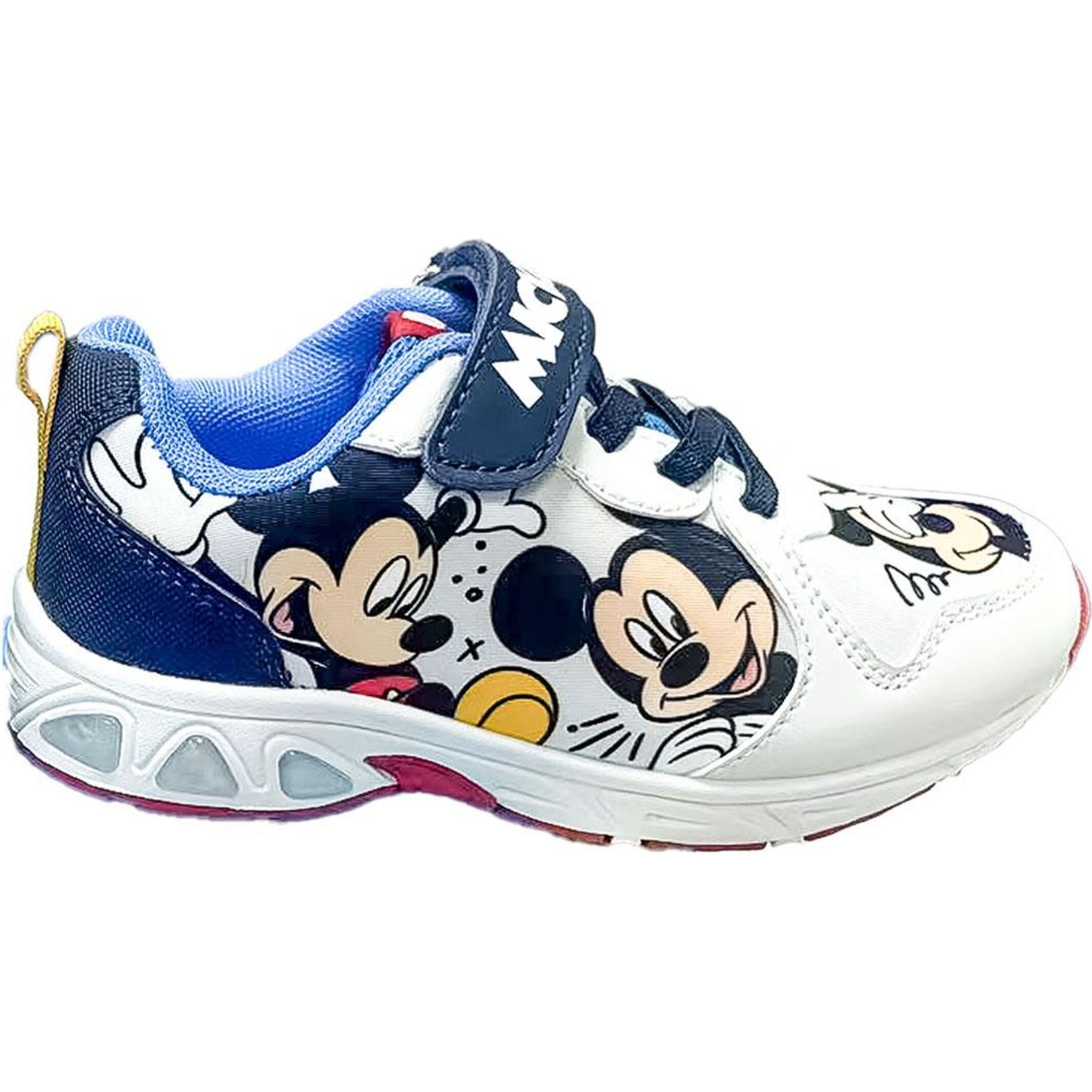 Deportiva Suela Tpr Con Luces Mickey