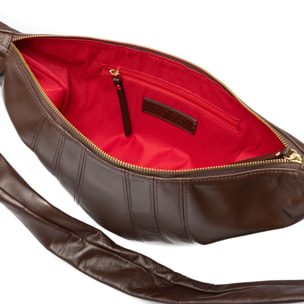 Badolato borsa a spalla donna. Pelle autentica Sauvage.