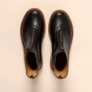 Botines N5581 SOFT NAPPA BLACK/VOLCANO color Black