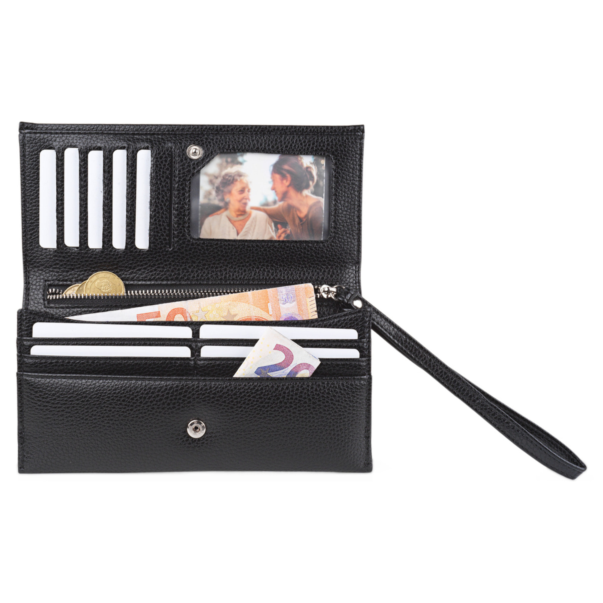 Cartera Primer Vegana Negro