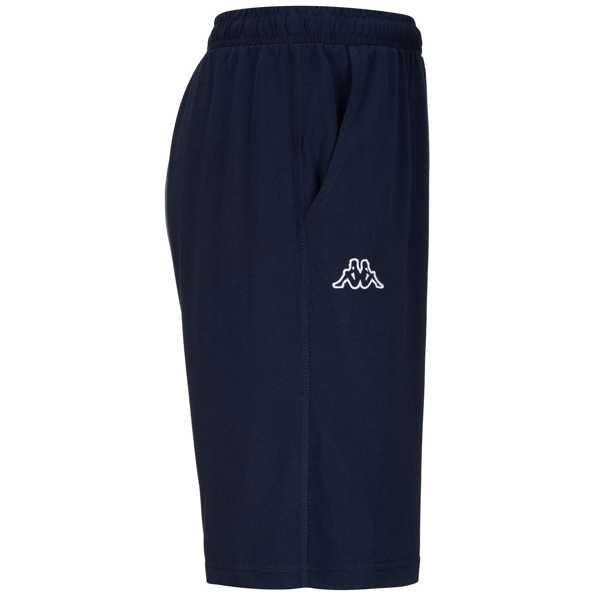 Kappa - Pantaloni Corti Uomo Blu - Logo Ariosto Ry