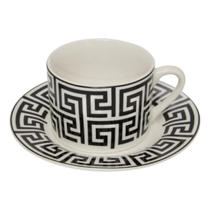 Coffret de 2 tasses avec coupelles Palm Resort 20cl