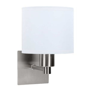 Forlight Aplique Ip20 Lyon E27 60W Niquel Santinado
