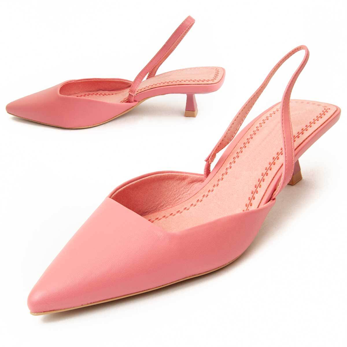 Zapato de tacón - Rosa - Altura: 5 cm