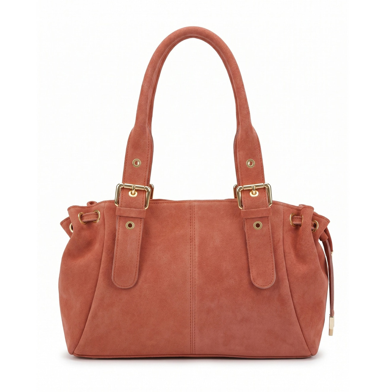 Borsa a mano da donna Made in Italy - Modello Lumena Lux - 100% pelle - 20.0 x 21.0 x 33.0 cm