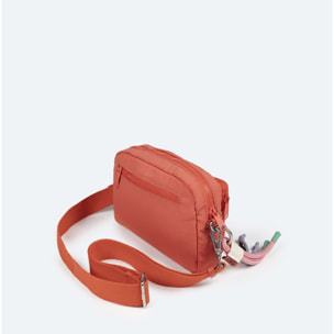 BOLSO DEEP RECYCLED CROSSBODY CAMERA C/CORAL