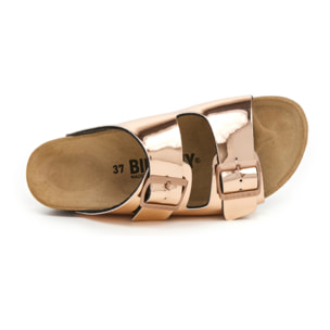 SANDALO CON ZEPPA BILLOWY ROSA