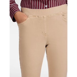 Elena Mirò - Pantaloni slim in drill misto cotone - Beige