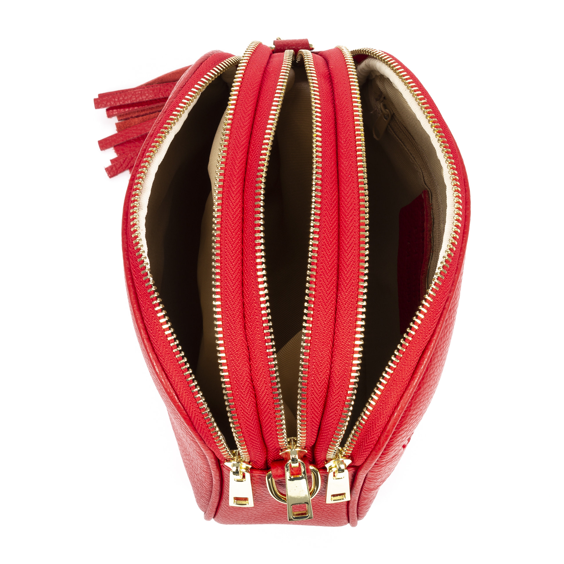 Aliminusa bolso bandolera Mujer. Piel auténtica Dollaro.