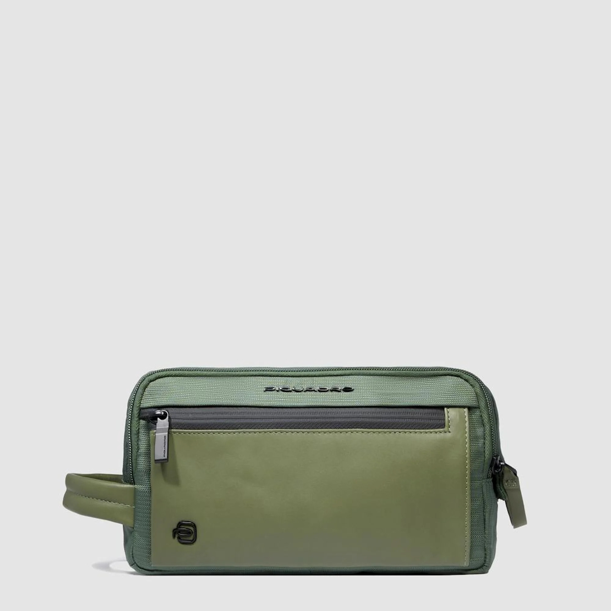 Piquadro Beauty case in tessuto riciclato