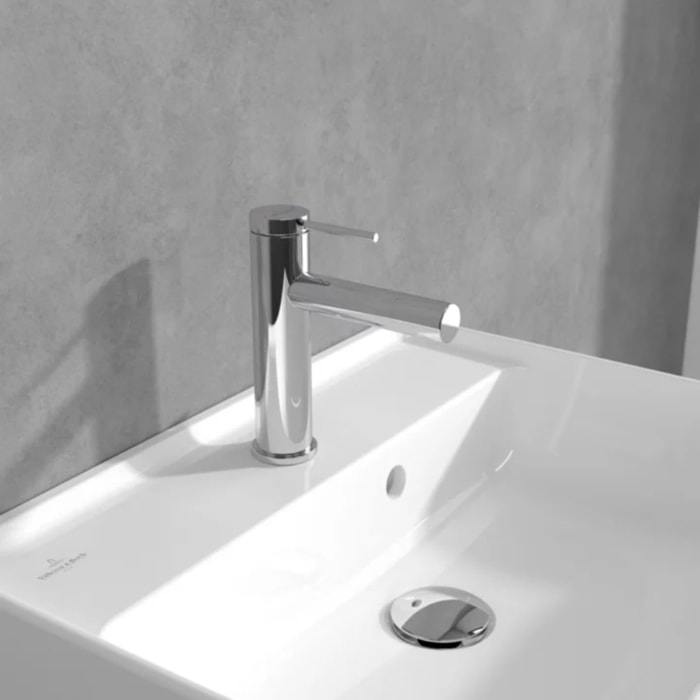 Mitigeur lavabo Loop & Friends sans tirette Chrome