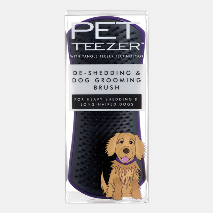 TANGLE TEEZER PET TEEZER DESHEDDING Purple/Grey