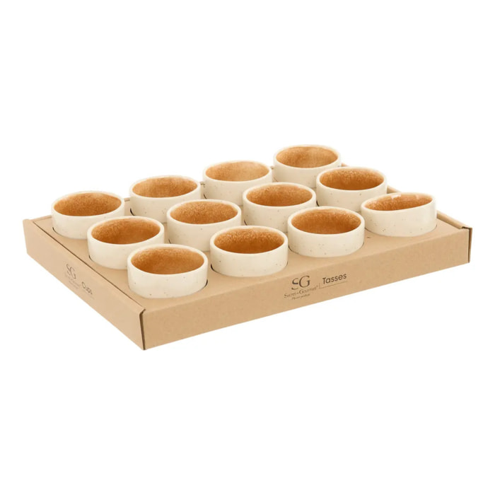 Tasse Wonja ocre D6,1xp5,3cm