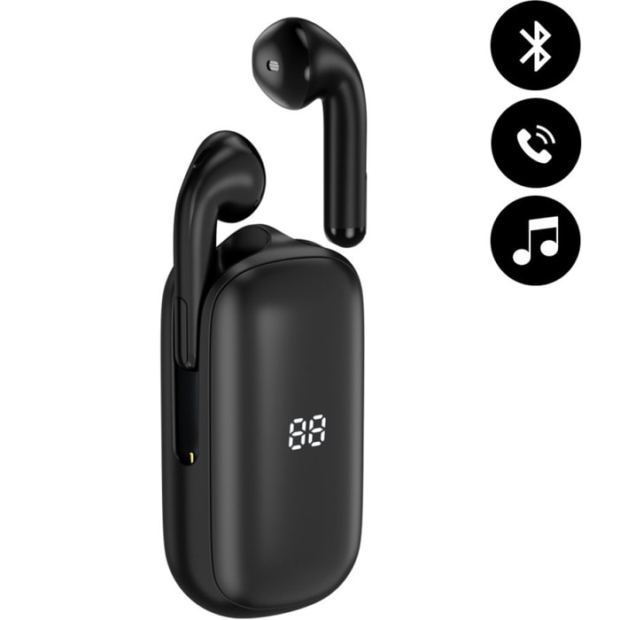 Ecouteurs Bluetooth Noir