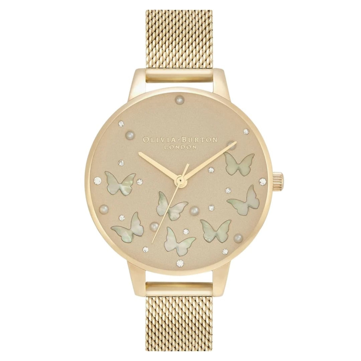 Reloj Olivia Burton OB16MB37 Mujer Analogico Cuarzo con Correa de Acero