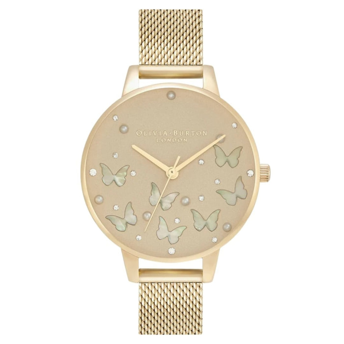 Reloj Olivia Burton OB16MB37 Mujer Analogico Cuarzo con Correa de Acero