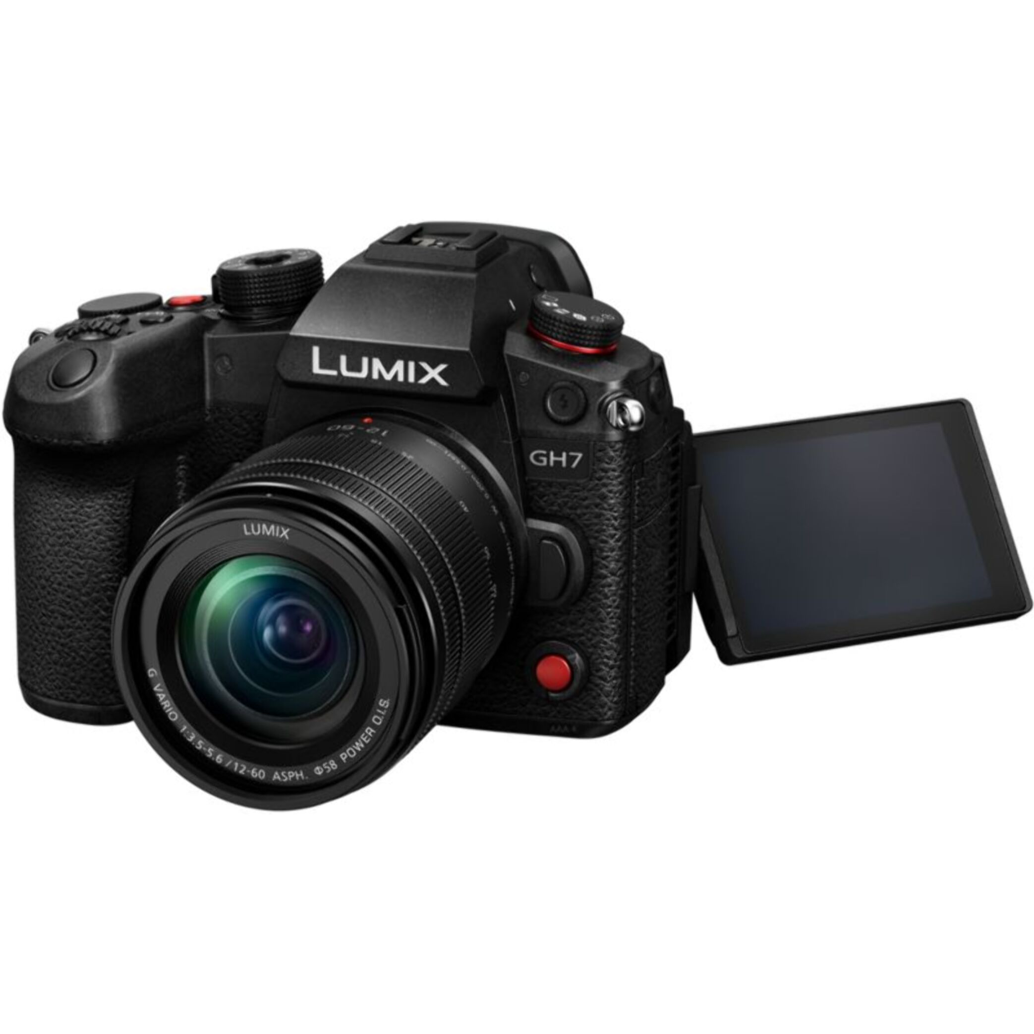 Appareil photo Hybride PANASONIC GH7 noir +12-60mm Lumix