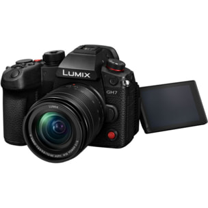 Appareil photo Hybride PANASONIC GH7 noir +12-60mm Lumix