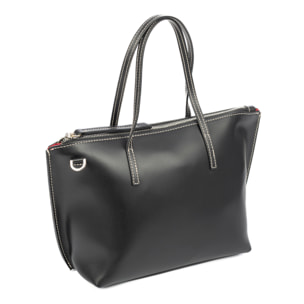 Ballao borsa Tote donna. Pelle autentica Ruga.