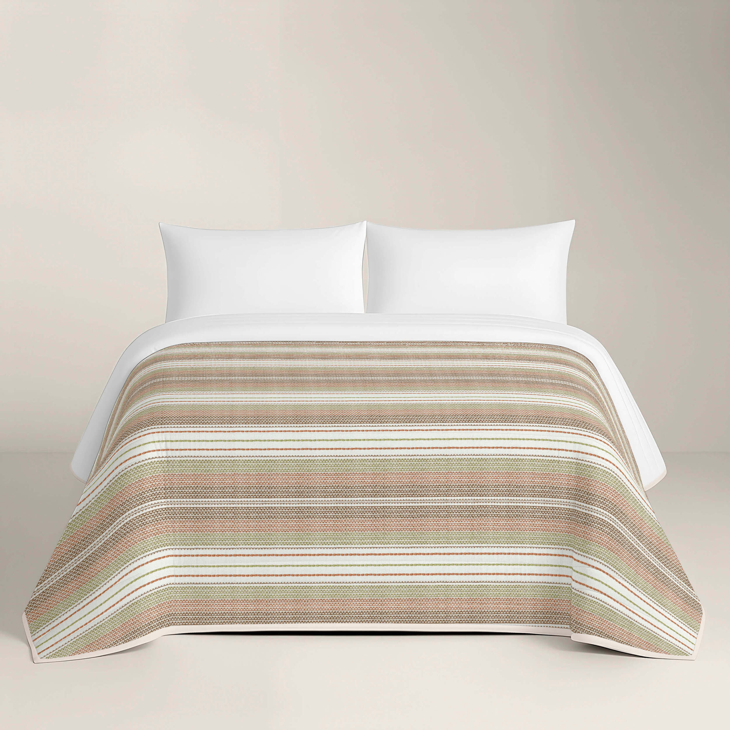 Colcha Bouti Estampada - 2/3 Piezas - 100% Poliéster - Microfibra - 70 gr/m² - Austin