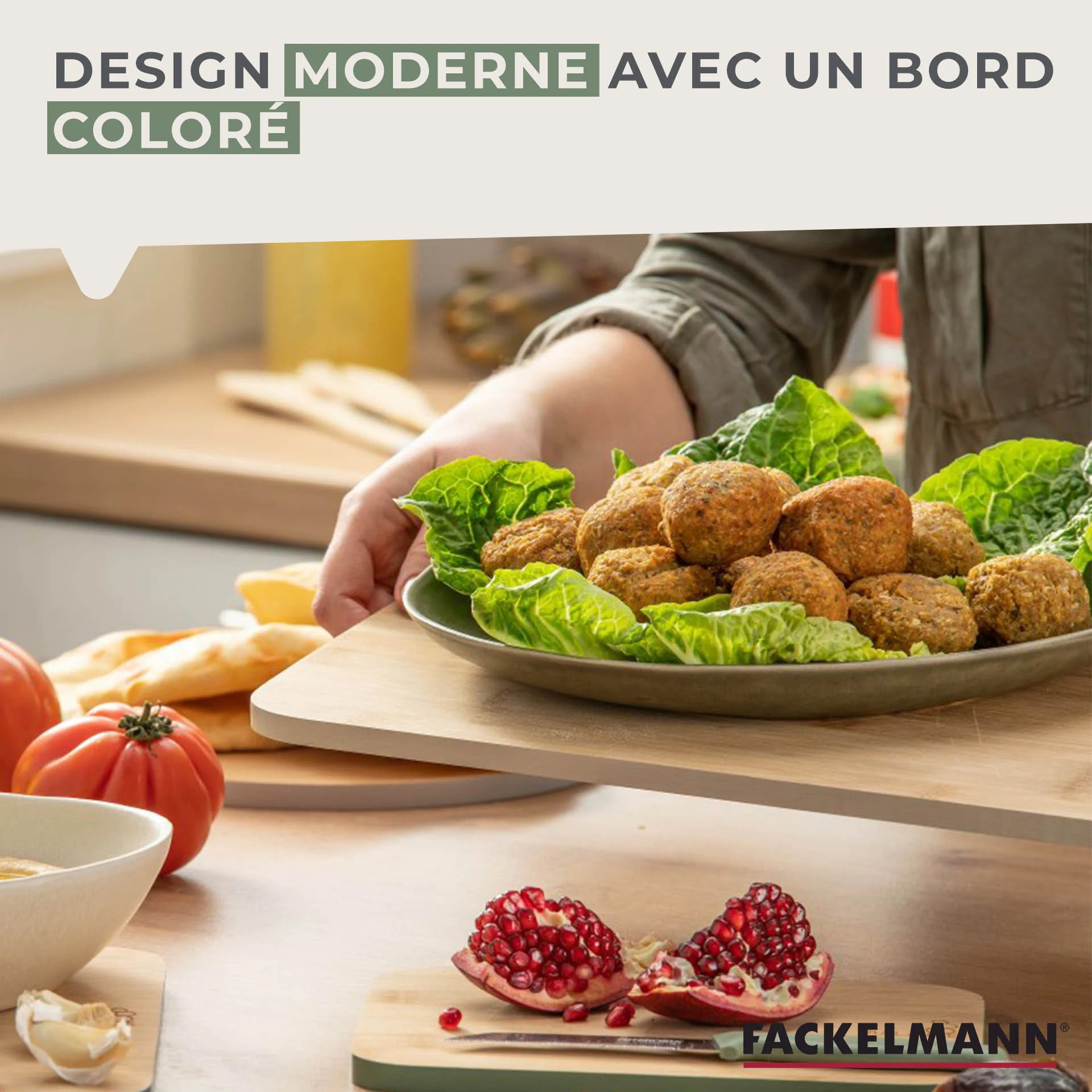 Planche à découper en bambou Fackelmann Balance