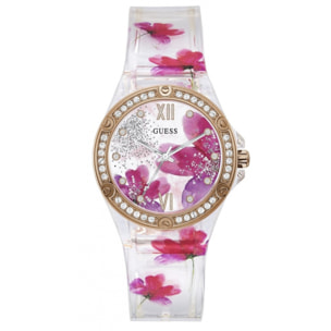 Reloj Guess GW0239L1 Mujer Analogico Cuarzo con Correa de Pllastico