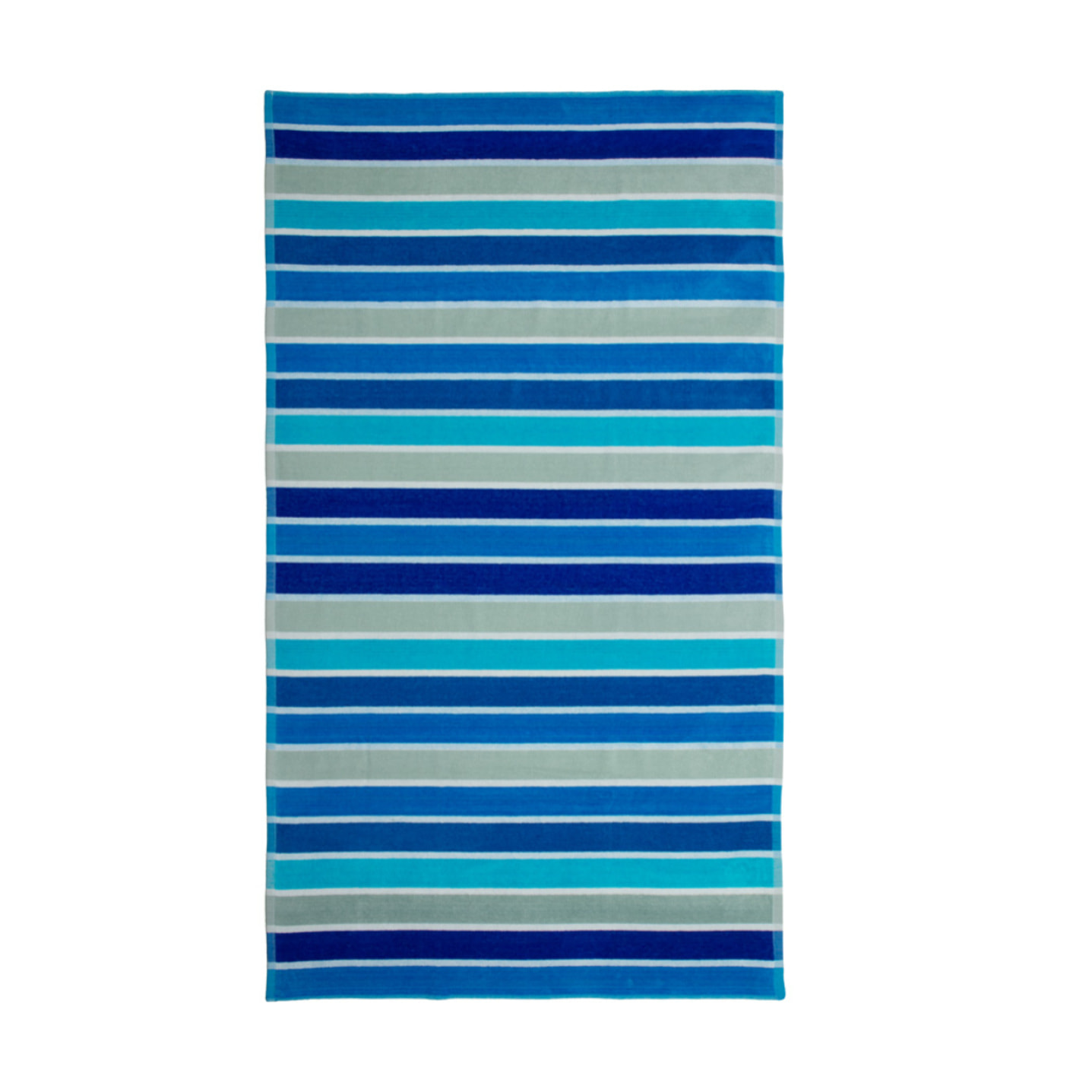 Telo Mare Spugna Jacquard Spiaggia Disegno Rayas