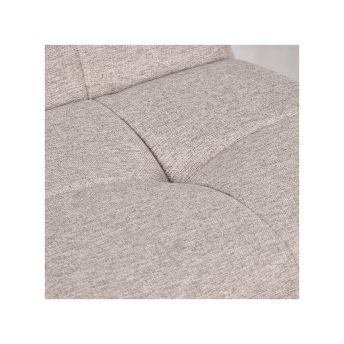 Chaise rotative en tissu & piètement en chêne - 3 coloris - HORTENSE