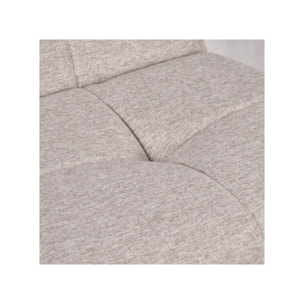 Chaise rotative en tissu & piètement en chêne - 3 coloris - HORTENSE