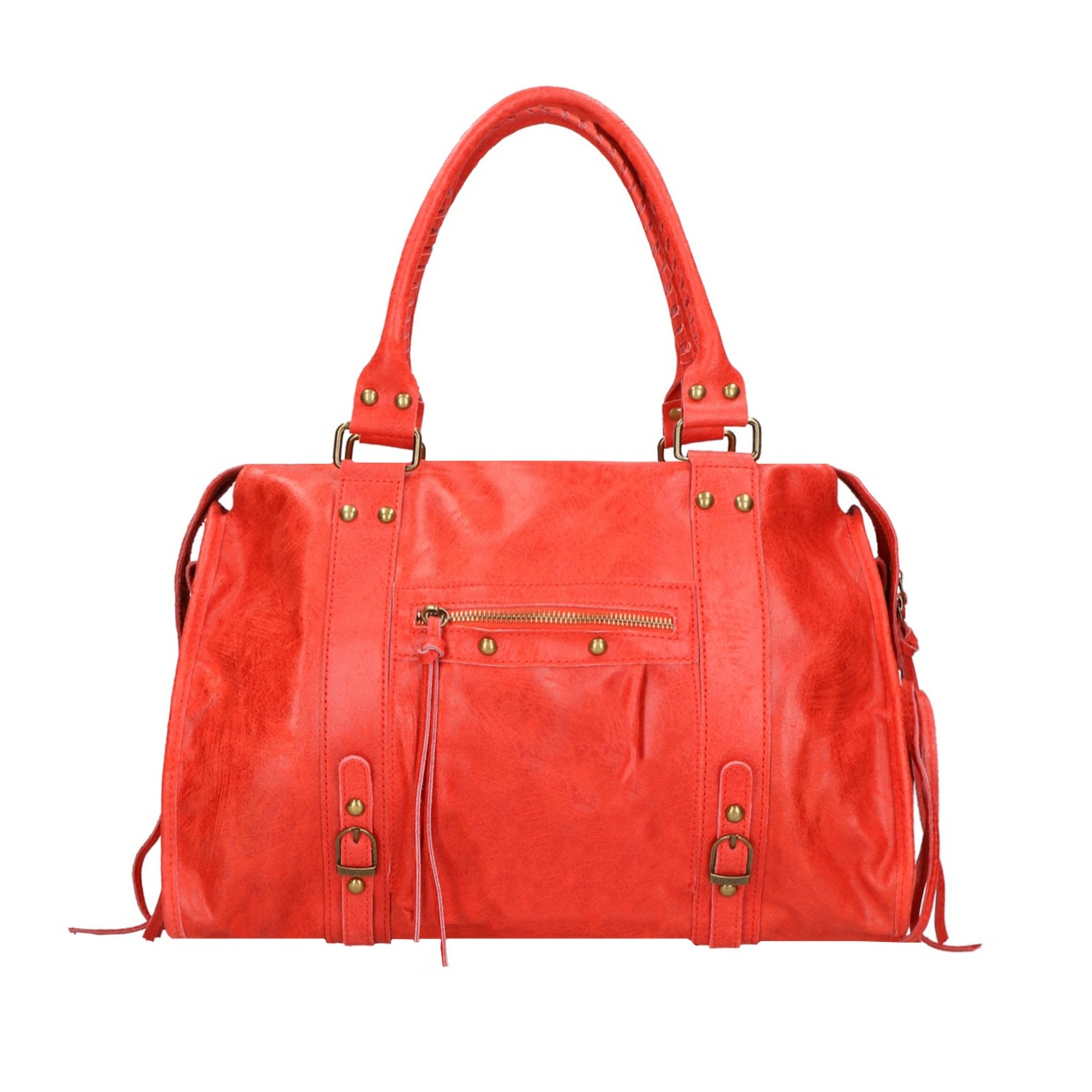 Borsa a spalla da donna - Modello Clara - Vera pelle - 41.0 x 28.0 x 13.0 cm