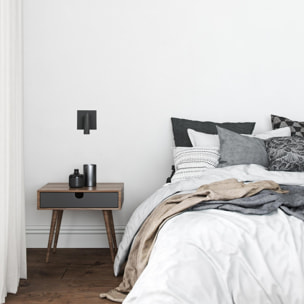 LEDS C4 Luz de lectura gamma mix&match square led 2.2w 2700k gris urbano 137lm