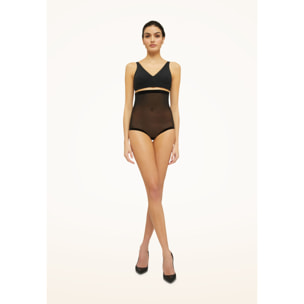 Culotte Tulle Control Panty High Waist