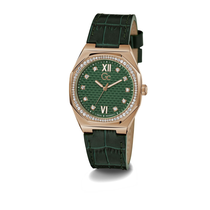 Gc Reloj Analógico De Cuarzo Gc Coussin Sleek Lady