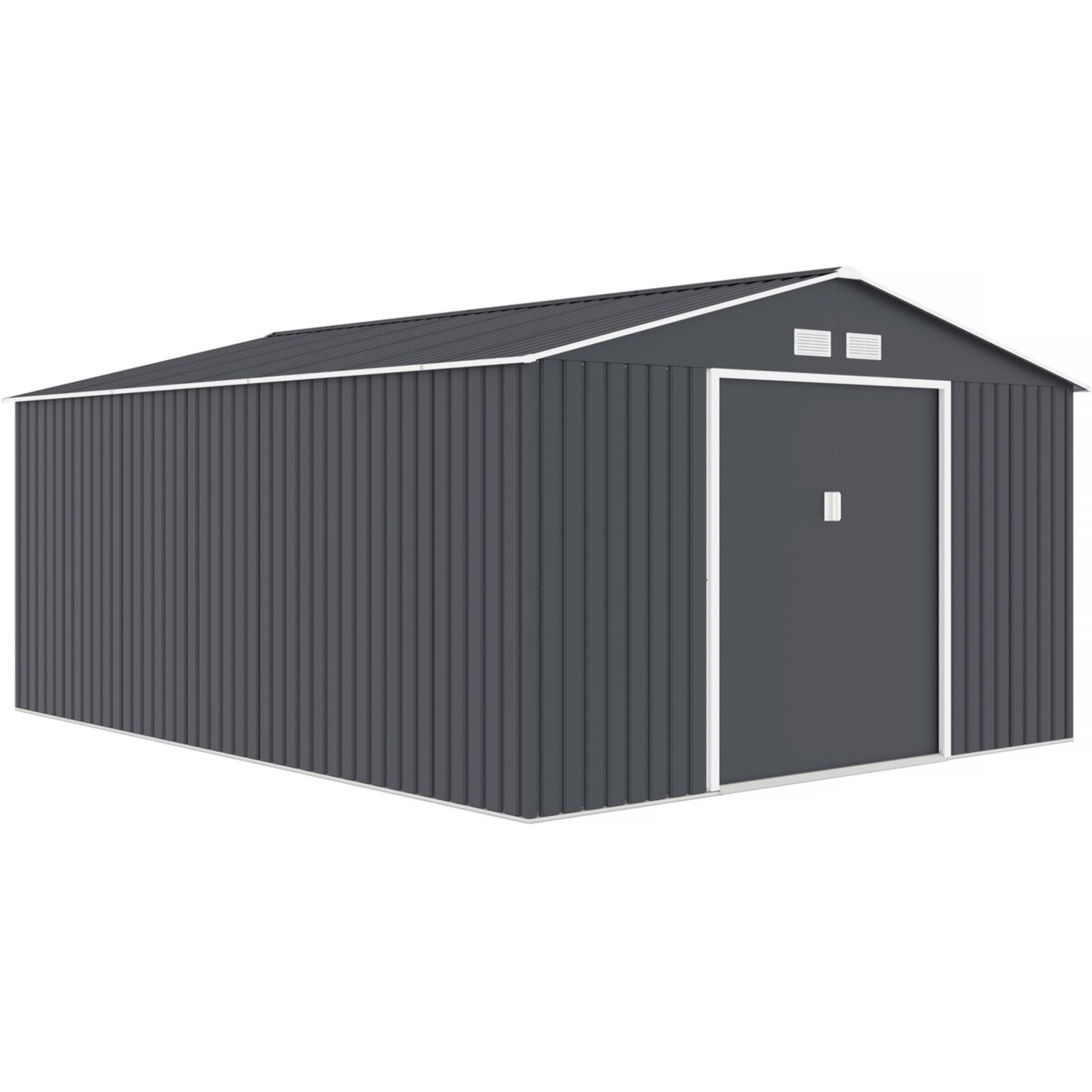 Abri de jardin métal "Vegas"- 15 m² - Gris