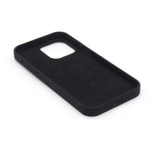 Coque CASYX iPhone 14 Plus silicone Noir MagSafe