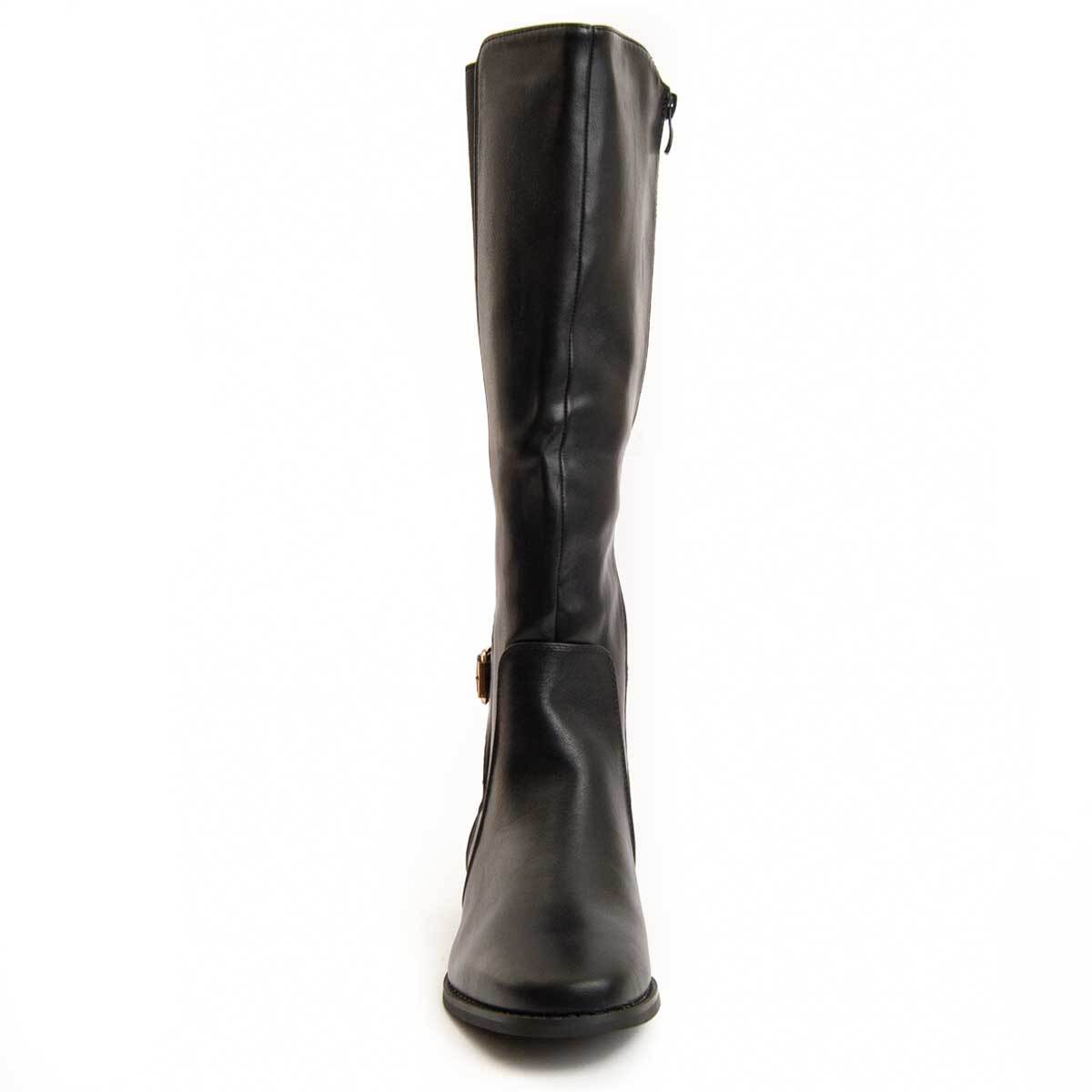 Bota De Tacón - Negro - Altura: 4 Cm