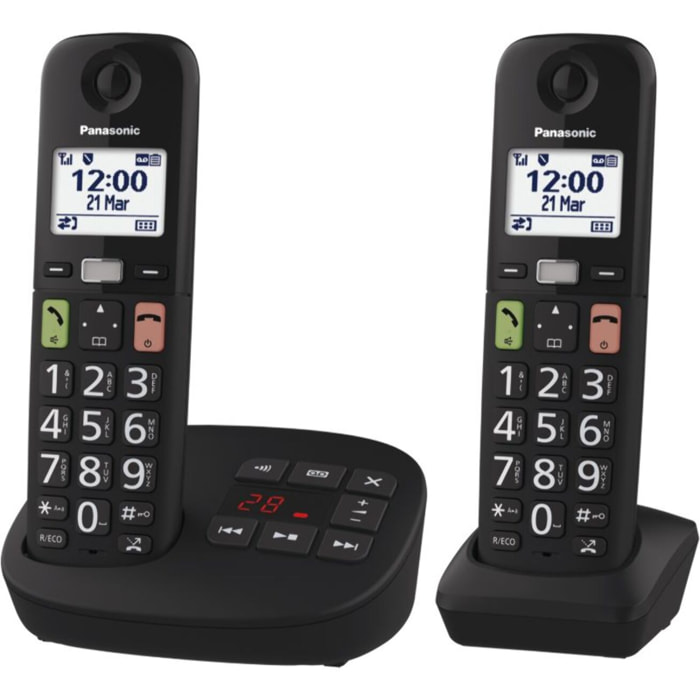 Téléphone sans fil PANASONIC KX-TGU132EXB