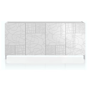 Tomasucci EDDY GRAPHIC grand buffet Blanc