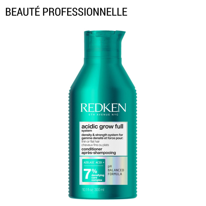 Acidic Grow Full System - Après-Shampoing Densité Cheveux Fins 3 min