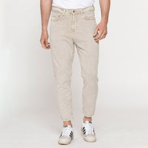 COLOR JEANS UOMO IN BULL DENIM STRETCH MOD. 739 TINTO OLD