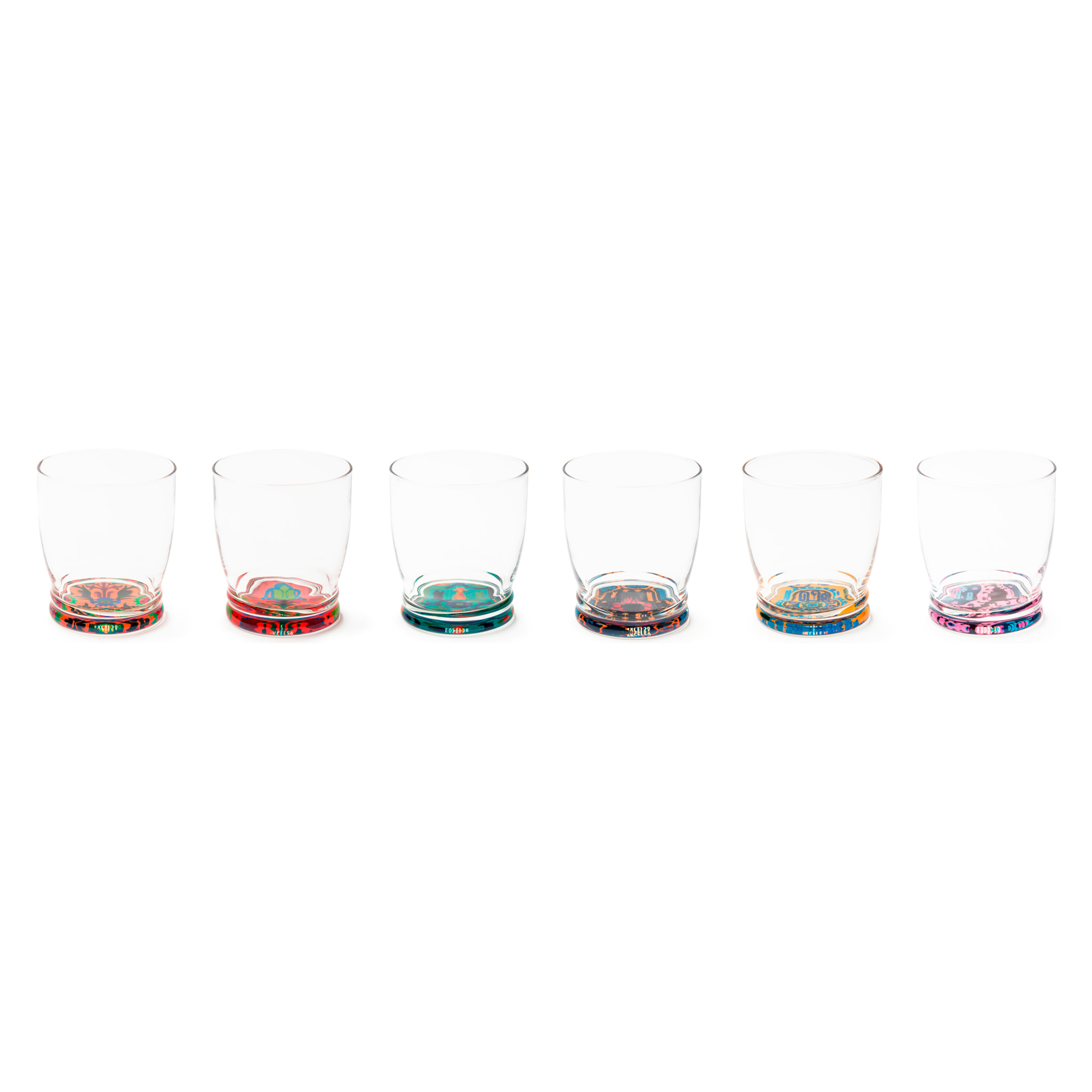 Set de 6 Verres Excelsa – New Delhi, Verre Multicolore