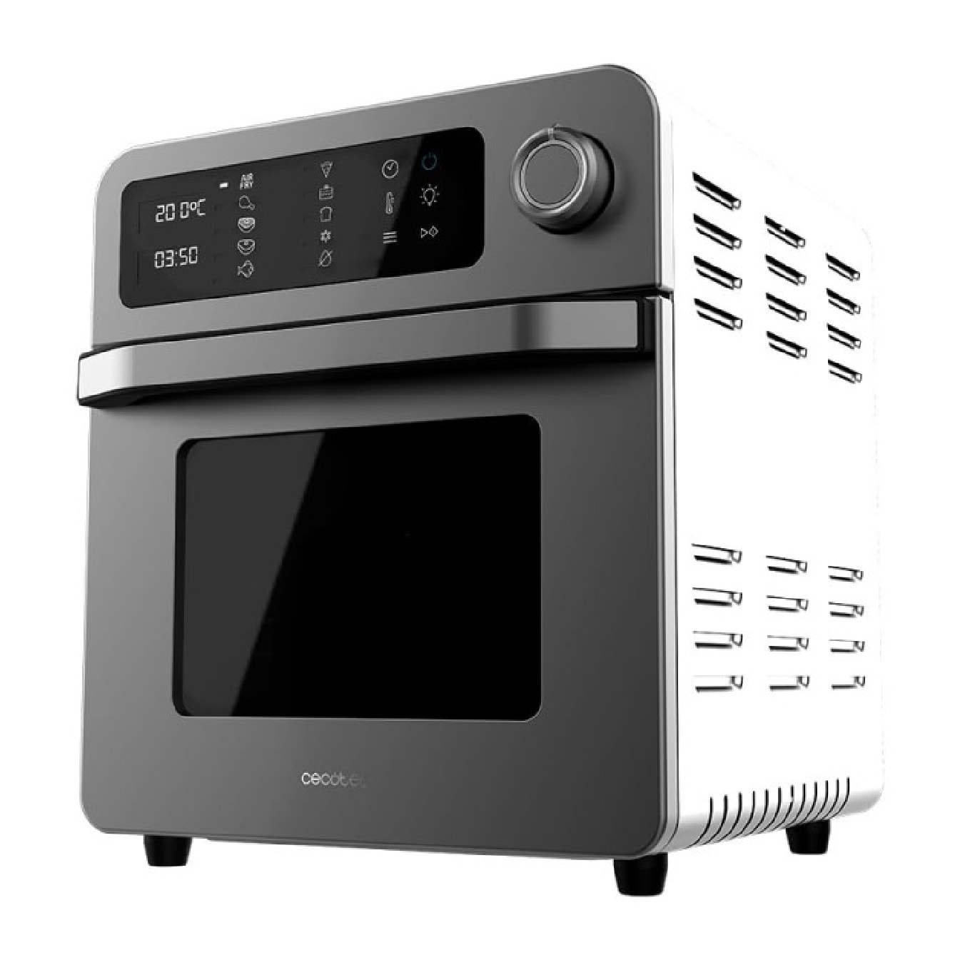 Horno Freidora Bake&Fry 1500 Touch. 15 Litros, 1700 W, Resultados más sanos, Pan