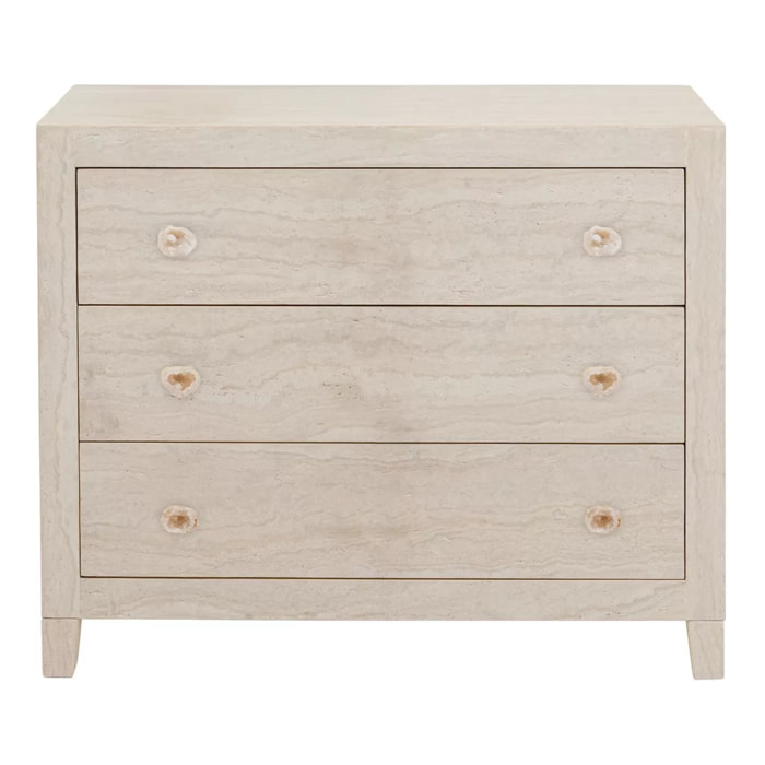 Commode Travertino 3 tiroirs Kare Design