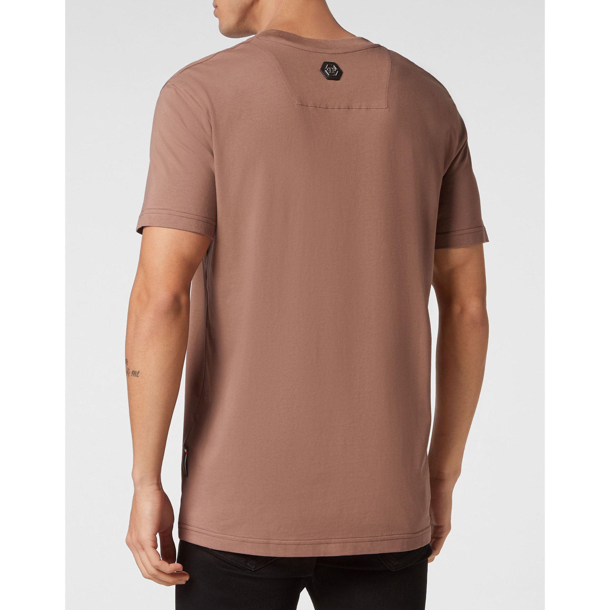 PHILIPP PLEIN Camiseta Cuello Redondo FLOWERS