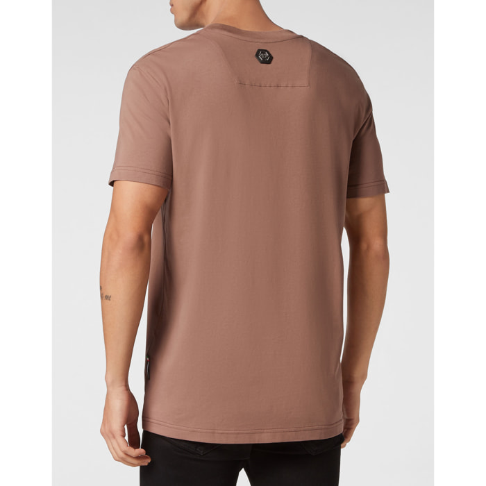 PHILIPP PLEIN Camiseta Cuello Redondo FLOWERS