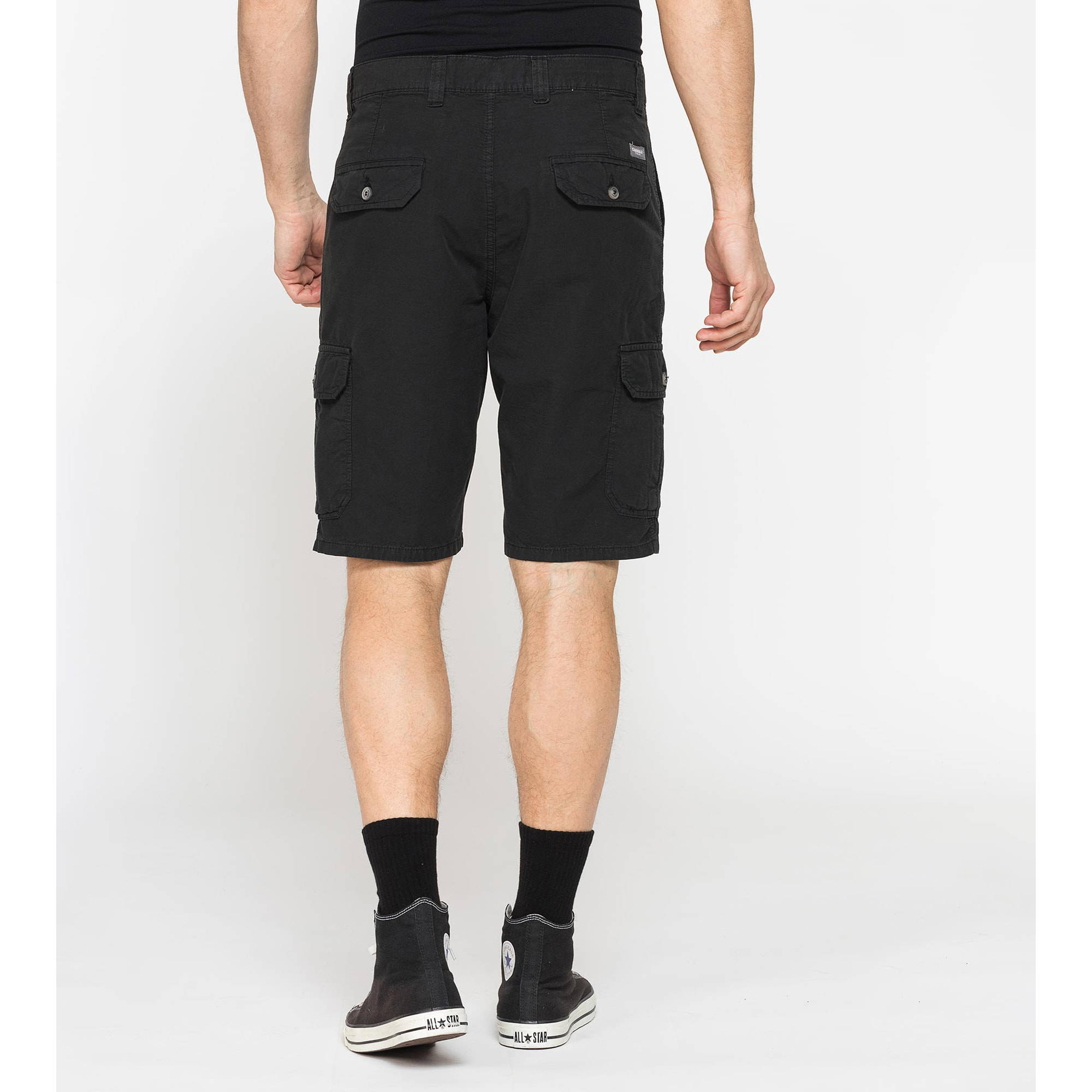 BERMUDA TASCONATO IN LEGGERO RIPSTOP DI COTONE