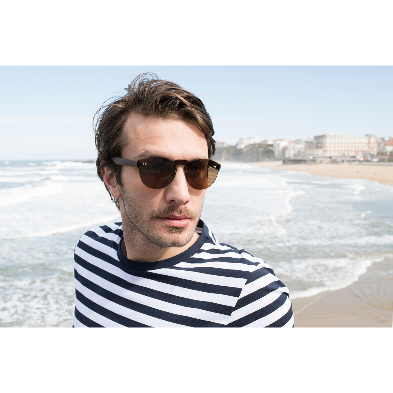 GAFAS DE SOL OCEAN LONGBEACH de color Marron